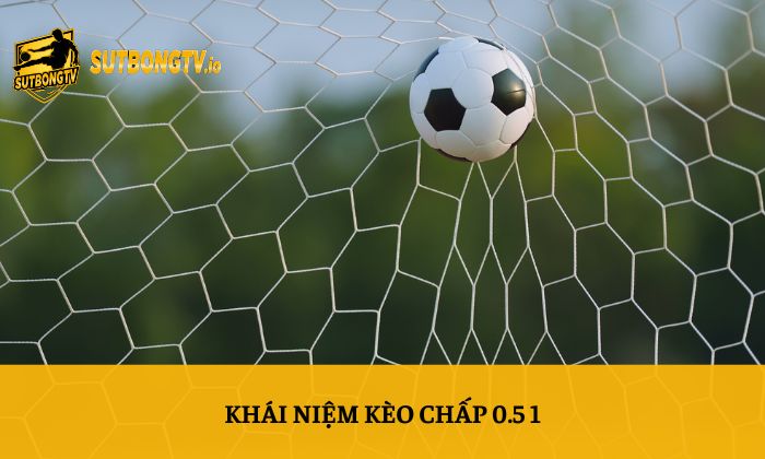 Khái niệm kèo chấp 0.5 1