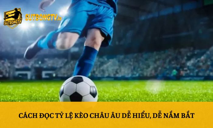 Cách đọc tỷ lệ kèo Châu Âu dễ hiểu, dễ nắm bắt